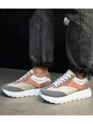 Кроссовки Бежевые