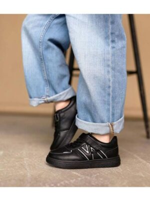 Детская обувь кеды Черные