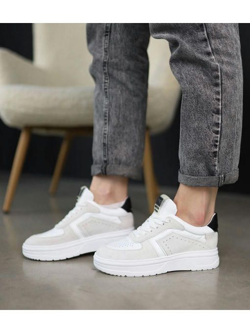 Кроссовки Белые серые — изображение 3