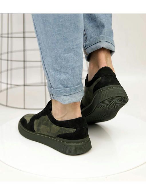 Кеды Хаки Черные — изображение 5