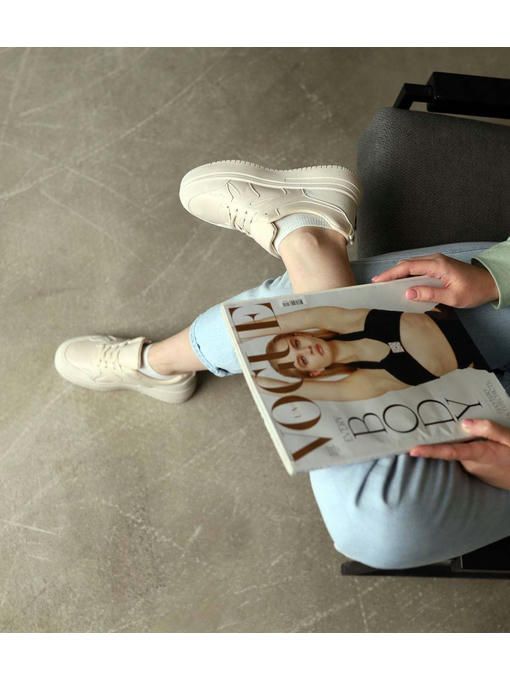 Кеды Бежевые — изображение 5