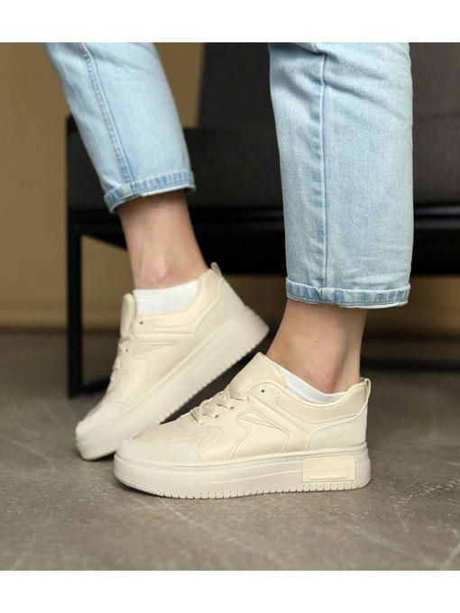 Кеды Бежевые