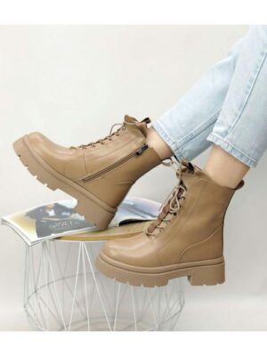 Ботинки Бежевые