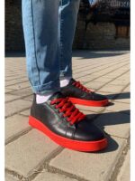 Кеды Черные красные