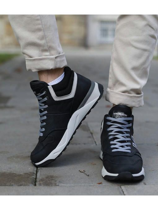 Ботинки Черные серые — изображение 2