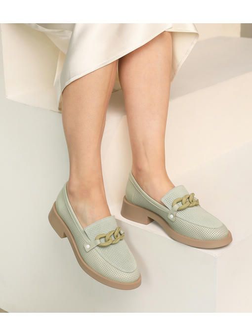 Лоферы Зеленые — изображение 10