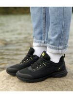 Кроссовки Черные желтые