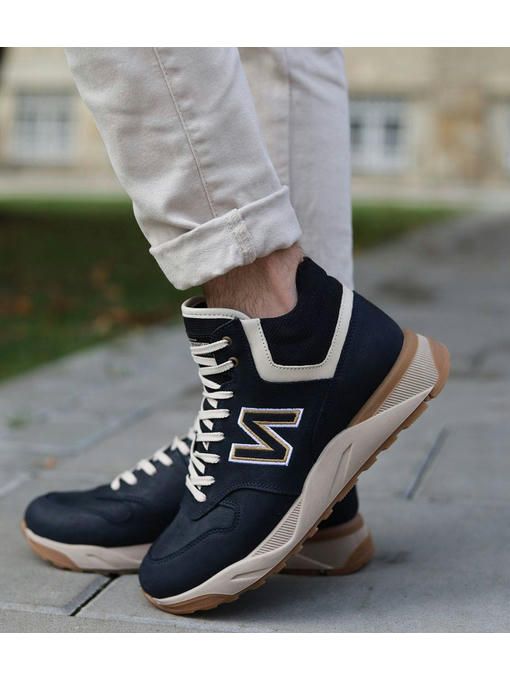 Ботинки Темно-синие — изображение 4