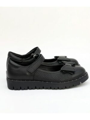 Туфли Черная Кожа