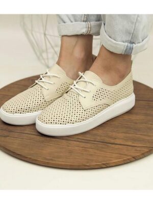 Кеды Бежевые