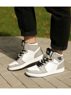 Кеди Серые белые