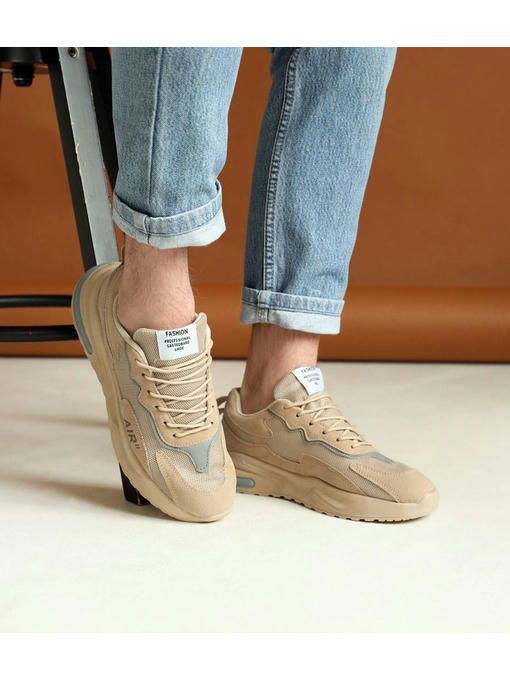 Кроссовки Бежевые — изображение 2