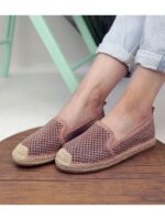 Туфли Эспадрильи Розовые