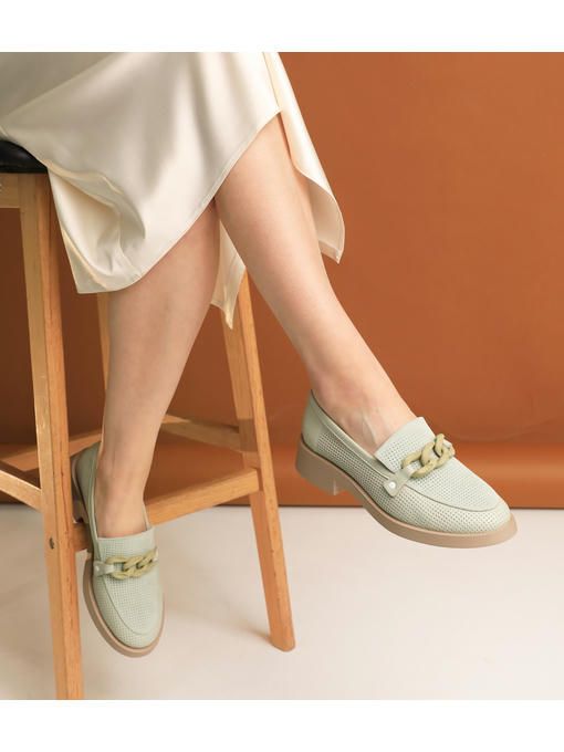 Лоферы Зеленые — изображение 8