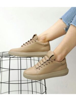 Кеды Бежевые