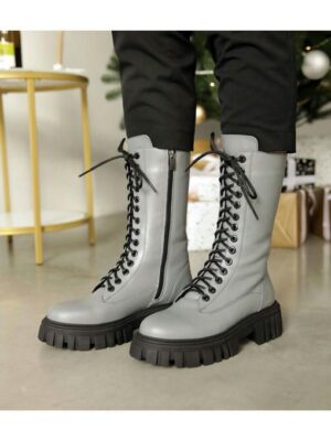 Ботинки Серые