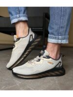 Кроссовки Бежевые черные