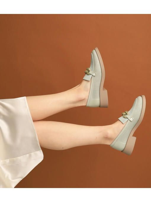 Лоферы Зеленые — изображение 7