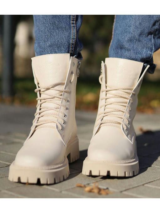 Ботинки Светло-бежевые — изображение 8