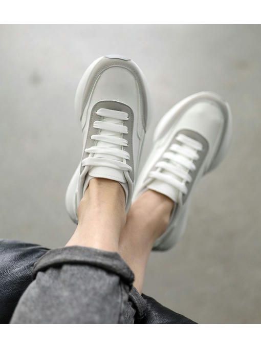 Кроссовки Белые серые — изображение 10