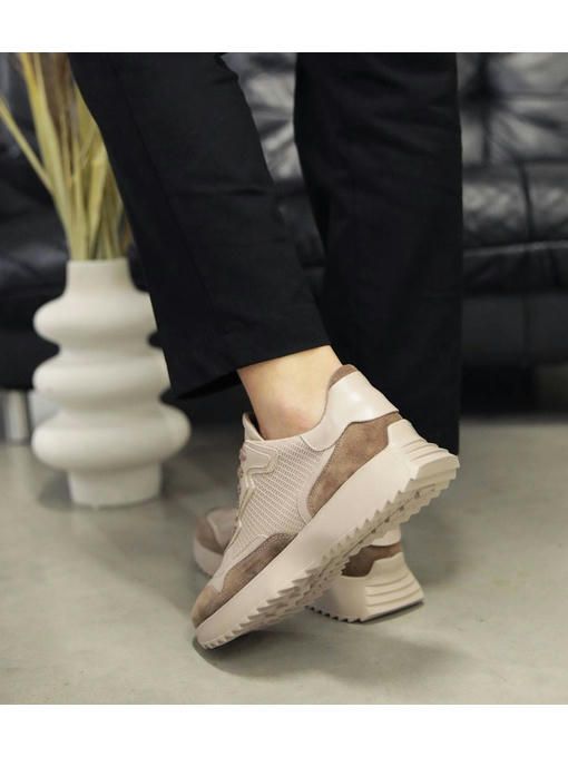 Кроссовки Бежевые коричневые — изображение 5