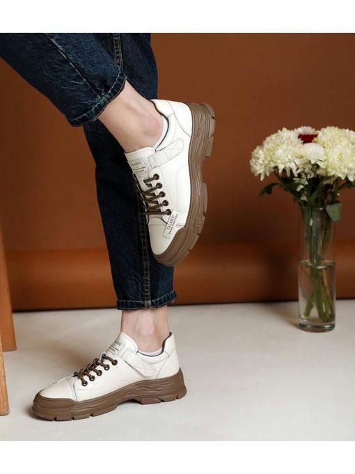 Кроссовки Молочные