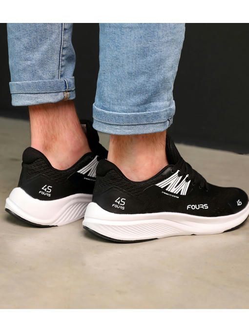 Кроссовки Черные белые — изображение 9