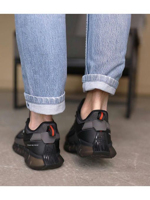 Кроссовки Темно-серые черные — изображение 6