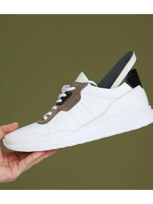 Кроссовки Белые коричневые — изображение 10