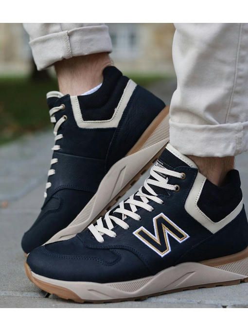 Ботинки Темно-синие — изображение 2