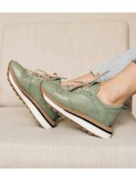 Кроссовки Оливковые