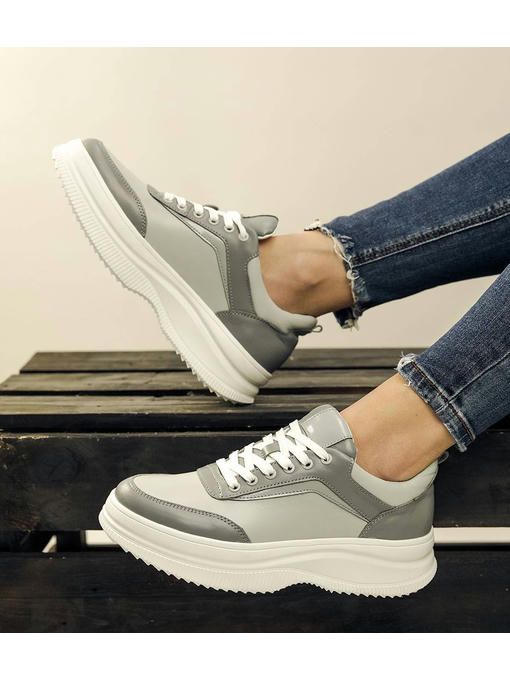 Кроссовки Серые — изображение 3