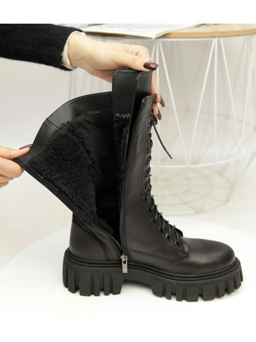 Ботинки Черные — изображение 5