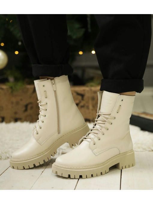 Ботинки Светло-бежевые