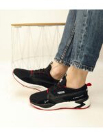 Кроссовки Черные красные