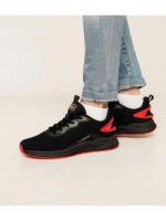 Кроссовки Черные красные