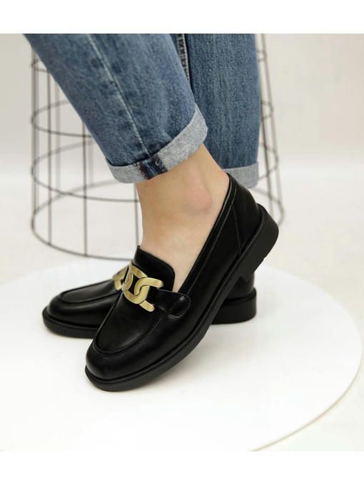 Туфли Лоферы Черные — изображение 6