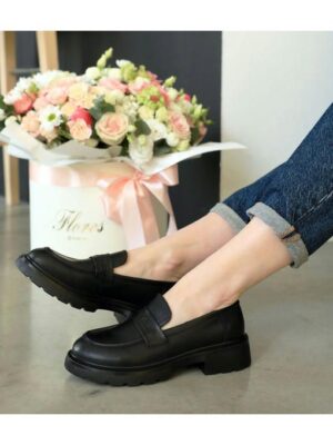 Лоферы Черные