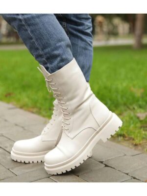 Ботинки Светло-бежевые