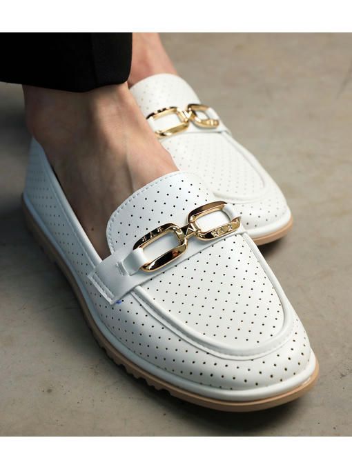 Лоферы Белые — изображение 7