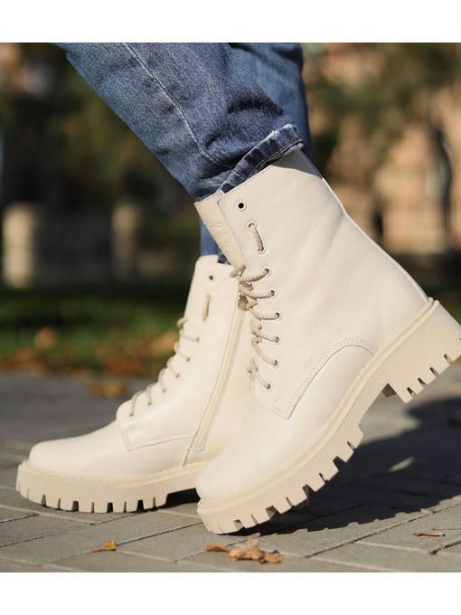 Ботинки Светло-бежевые — изображение 7