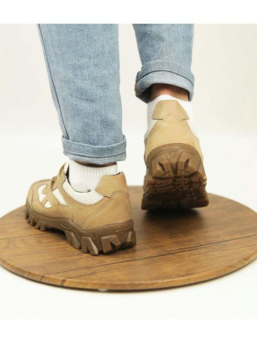 Кроссовки сетка Бежевый — изображение 4