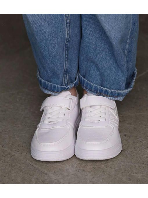 Детская обувь кеды Белые — изображение 3