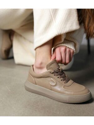 Кеды Бежевые