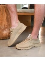 Кроссовки Бежевые