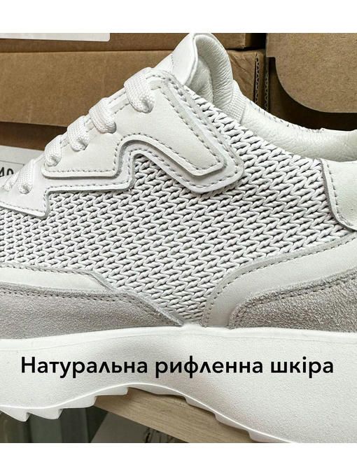 Кроссовки Белые серые — изображение 7