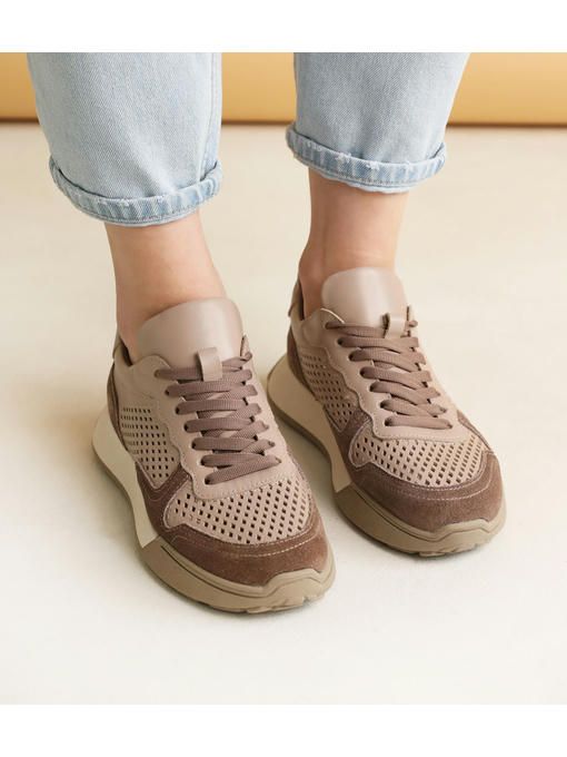 Кроссовки Бежевые — изображение 10