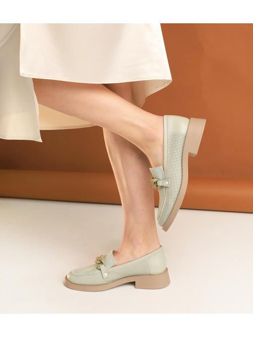 Лоферы Зеленые — изображение 4