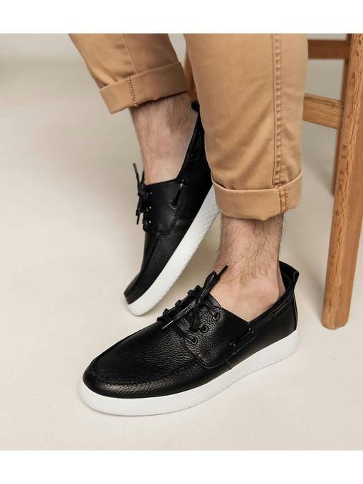 Туфли Черные белые — изображение 4