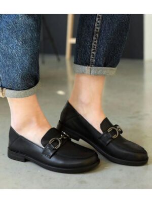 Лоферы Черные